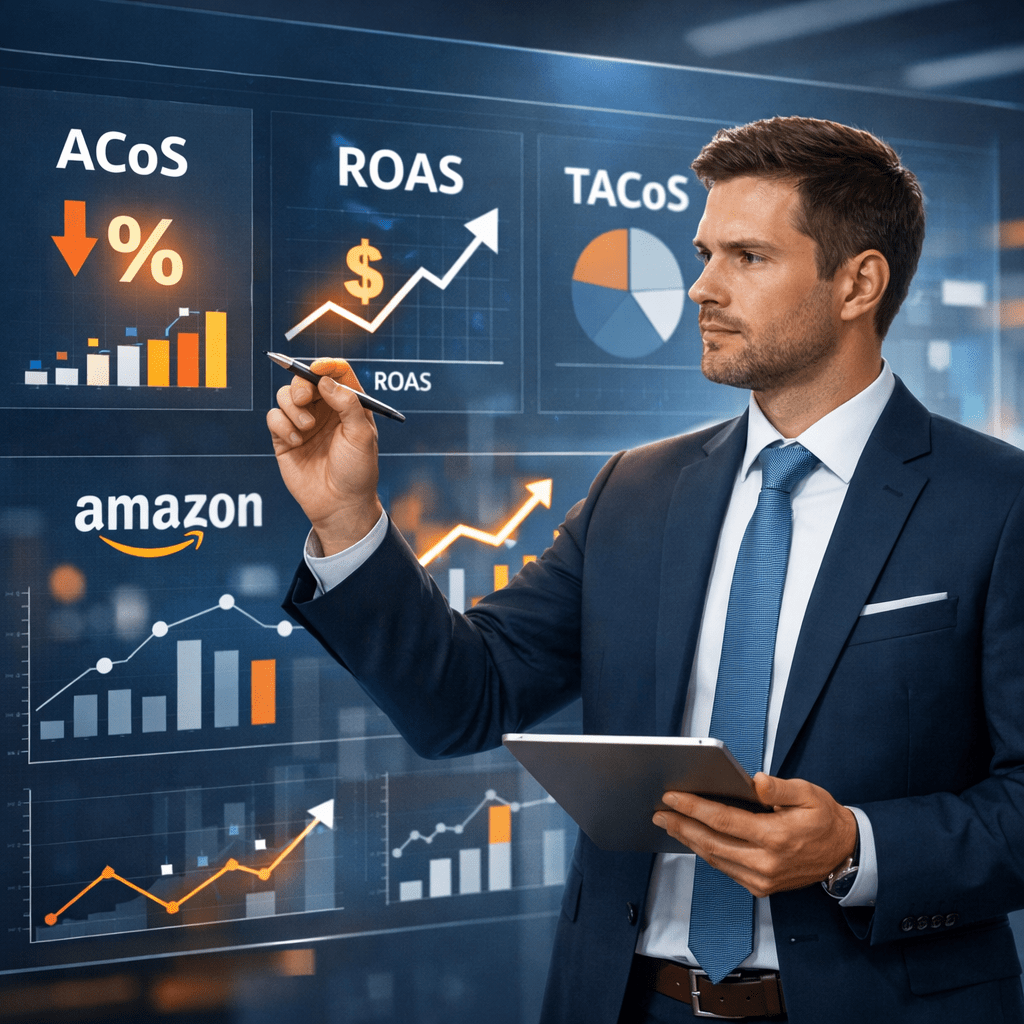 ACoS vs TACoS: Key Differences, ROAS Formula & Amazon Ads Metrics Expl