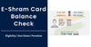 E-Shram Card Balance Check - theGSTco - India