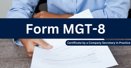 Form MGT-8 - Annual Return – theGSTco - India