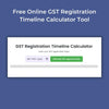 Free Online GST Registration Timeline Calculator Tool - theGSTco