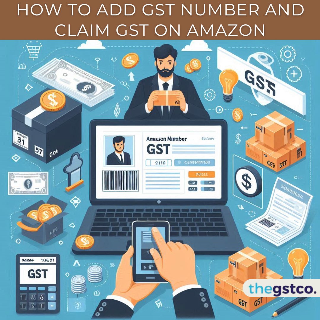 how to add gst number in amazon without gst number