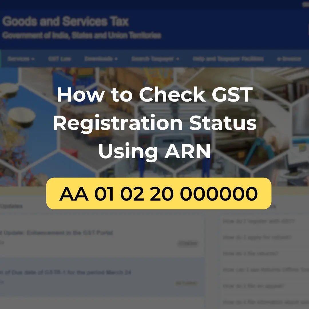How To Check GST Registration Status Using ARN TheGSTco how-to-check-gst-registration-status-using-arn-thegstco