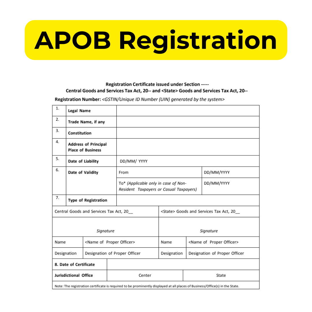 APOB Registration